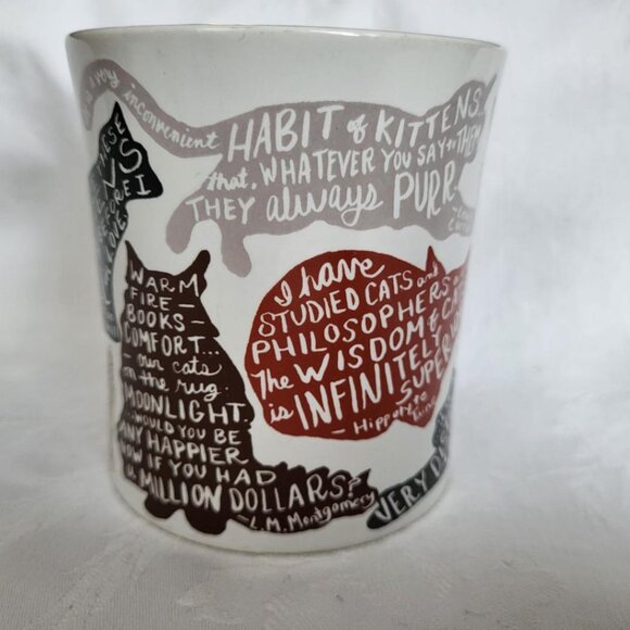 The Literary Cat mug - Picture 2 of 8